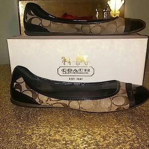 Coach ballet flats